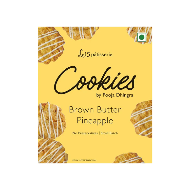 Le15 Patisserie Brown Butter Pineapple Cookies