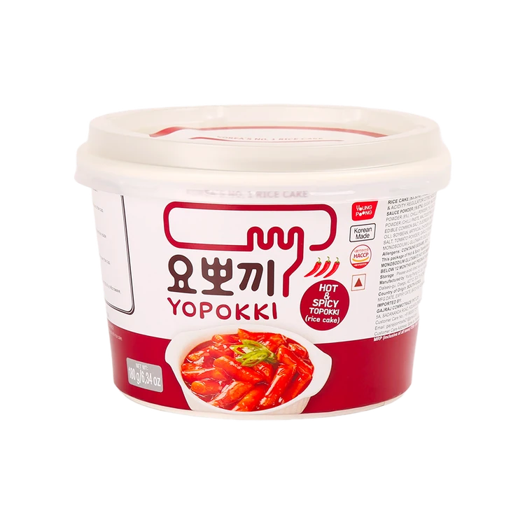 YOPOKKI Hot & Spicy Topokki Rice Cake