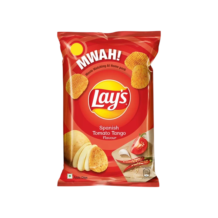 Lay's Potato - Spanish Tomato Tango Flavor, 78gm Chips