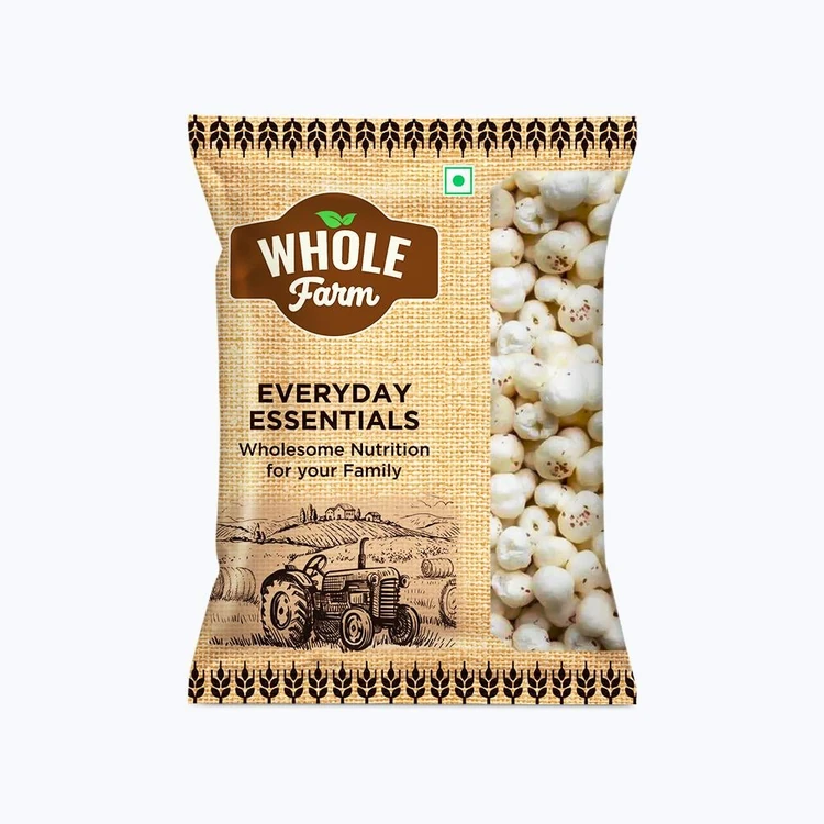 Whole Farm Premium Plain Makhana/Foxnuts (Kamalakatte)