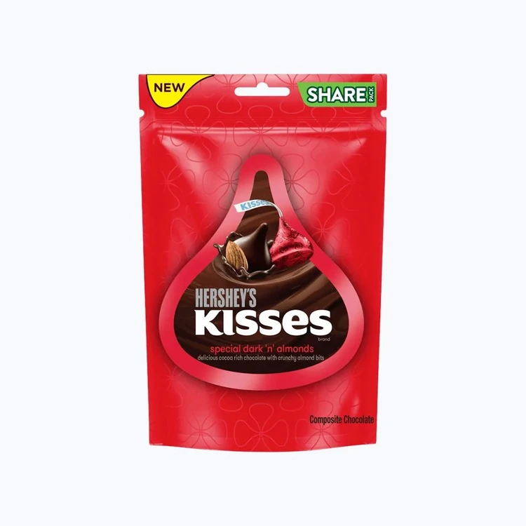 Hershey's Kisses Special Dark N Almonds Dark Chocolate Pack