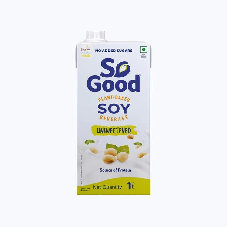 So Good Natural Unsweetened Soy Beverage