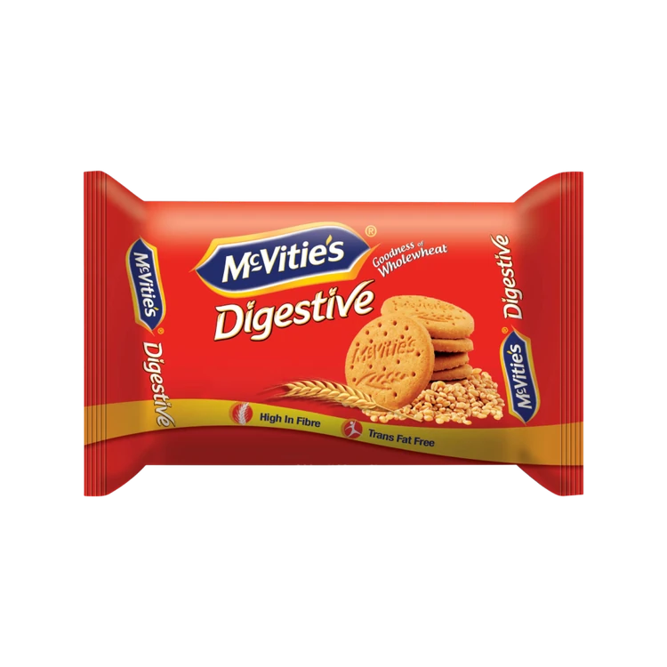 McVitie's Digestive High Fibre Biscuit, Trans Fat Free
