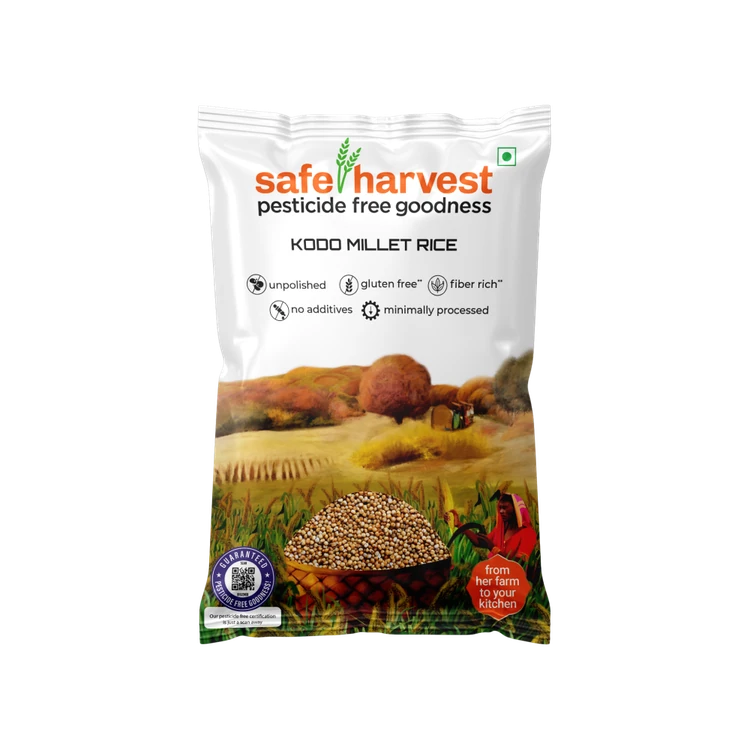 Safe Harvest Pesticide-Free Kodo Millet
