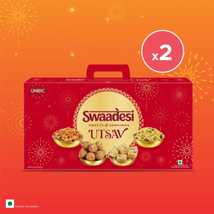 Unibic Swaadesi Utsav Gift Pack - Pack of 2