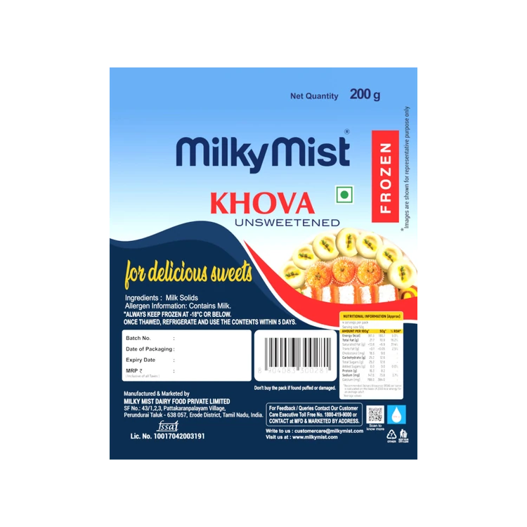 Milky Mist Unsweetened Khoya