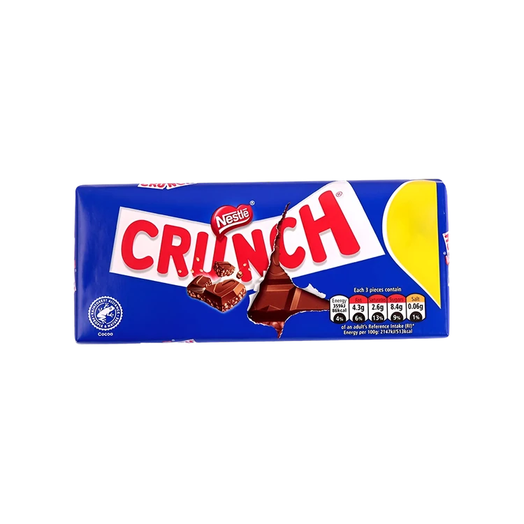 Nestle Crunch Milk Chocolate Bar