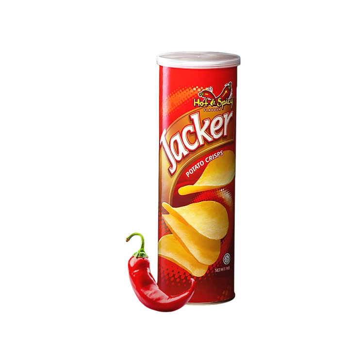 Jacker Hot & Spicy Potato Chips
