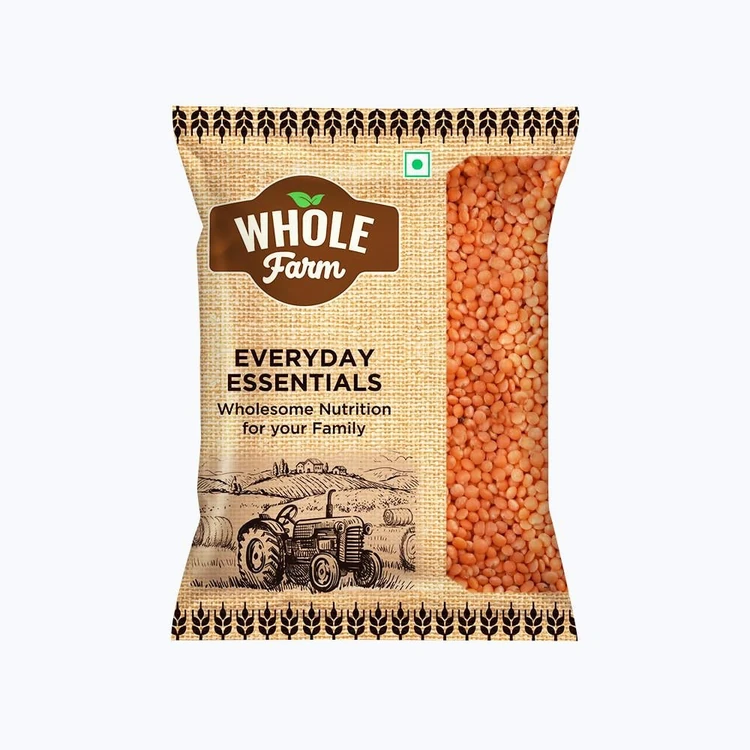 Whole Farm Premium Masoor Dal (Masoor Bele)