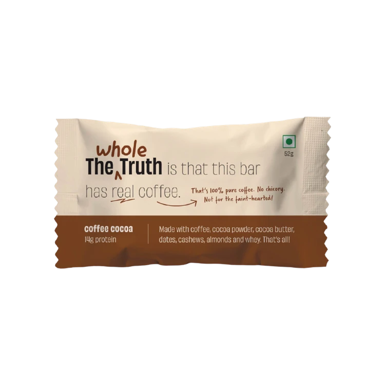 The Whole Truth Coffee Cocoa Protein Bar
