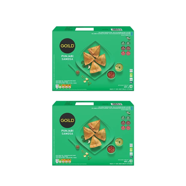 Goeld Punjabi Samosa (Frozen) - Pack of 2