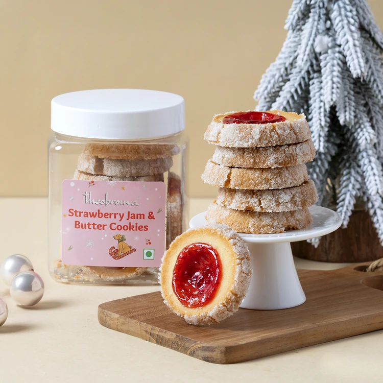 Theobroma Strawberry Jam & Butter Cookies