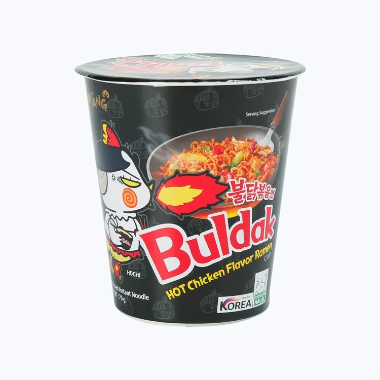 Samyang Buldak Hot Chicken Ramen Cup Noodles (Halal)