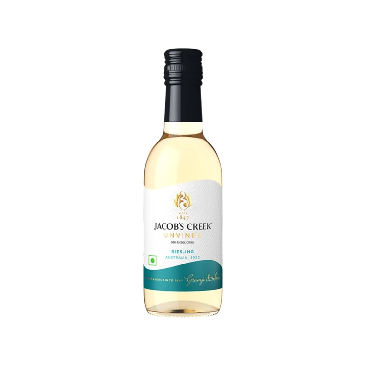 Jacob's Creek Unvined Riesling Non-Alcoholic Wine (187 ml)
