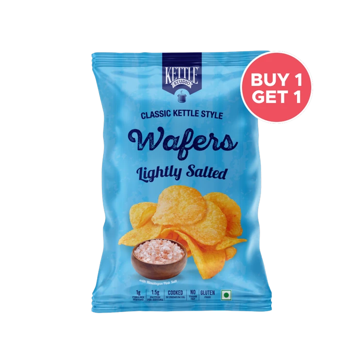 Kettle Studio Lightly Salted Wafers - Buy 1 Get 1 Free