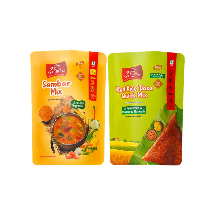 Tru Tastes Sambar Mix & Red Rice Dosa Mix