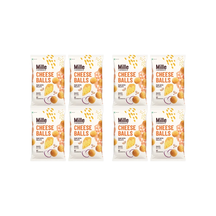 Mille Cheese Balls - Pack of 2 - Pack of 4
