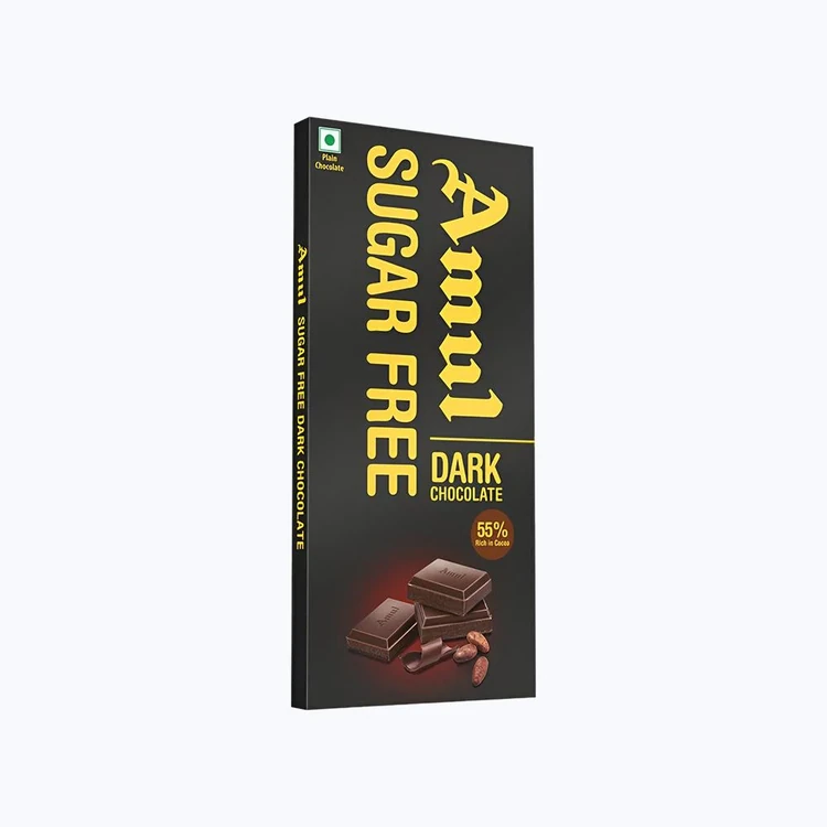 Amul Sugar Free Dark Chocolate Bar