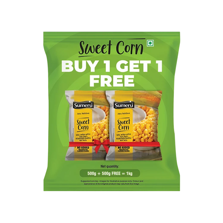 Sumeru Classiques Sweet Corn (Frozen) - Buy 1 Get 1 Free