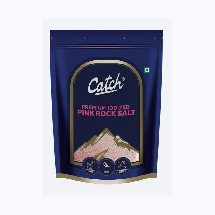 Catch Premium Iodized Pink Rock Salt / Sendha Namak (Kallu Uppu)