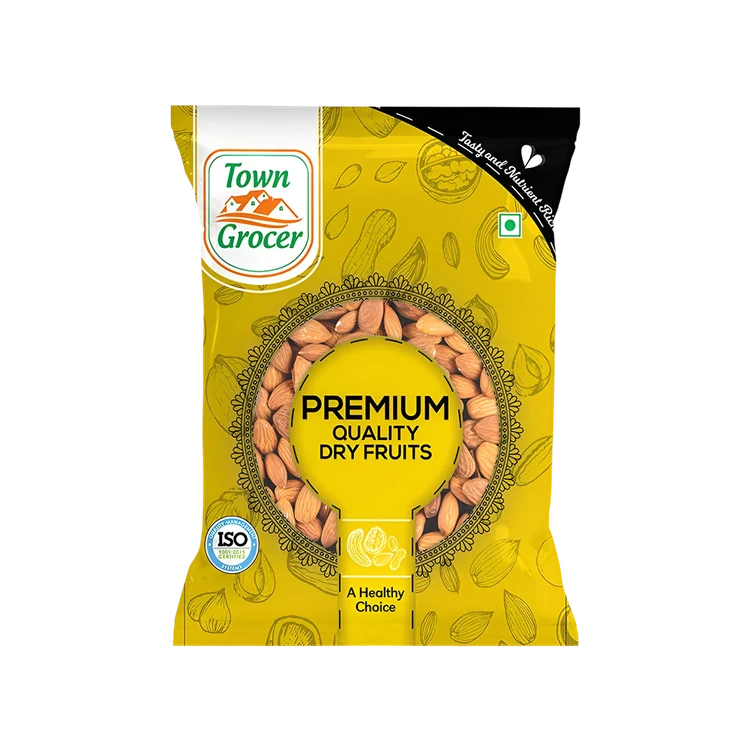 Town Grocer Whole Almonds (Badami)