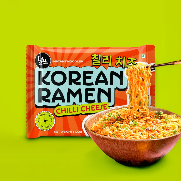 Yu Chilli Cheese Korean Ramen Instant Noodles