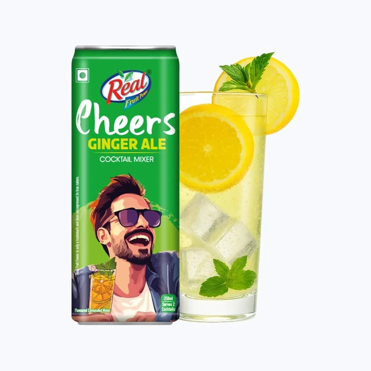 Real Cheers Ginger Ale Cocktail Mix