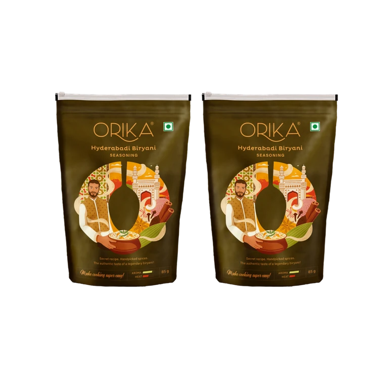Orika Hyderabadi Biryani Seasoning - Pack of 2