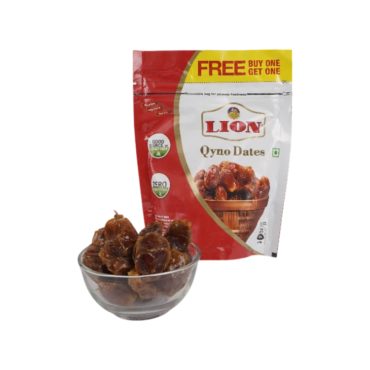 Lion Qyno Dates - Buy 1 Get 1 Free (Kharjura)