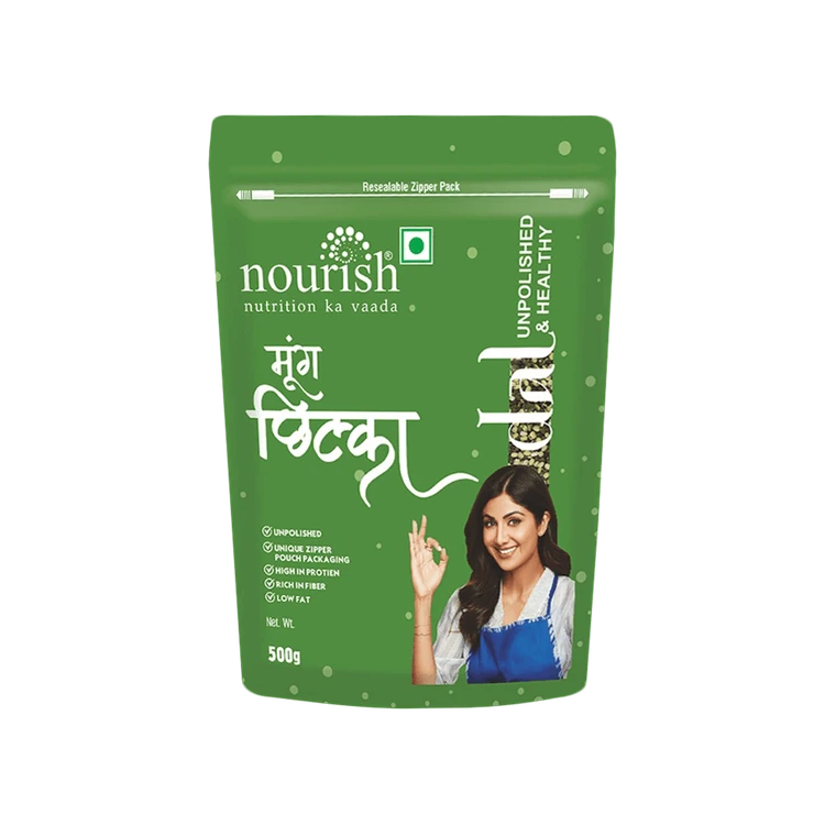 Nourish Moong Dal (Chilka) (Hesaru Kalu)