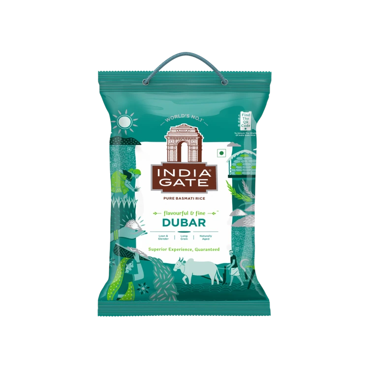 India Gate Dubar Basmati Rice (Long Grain) (Dubar Basmati Akki)