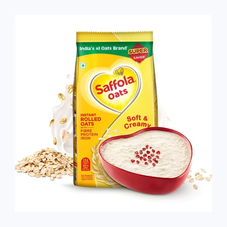 Saffola Oats Soft & Creamy Instant Rolled Oats