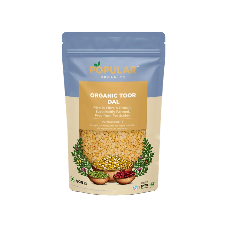 Popular Organics - Organic Arhar Dal