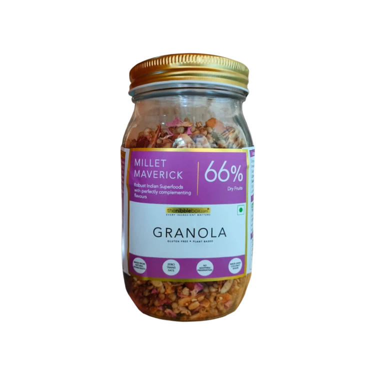 The Nibble Box Millet Maverick Granola