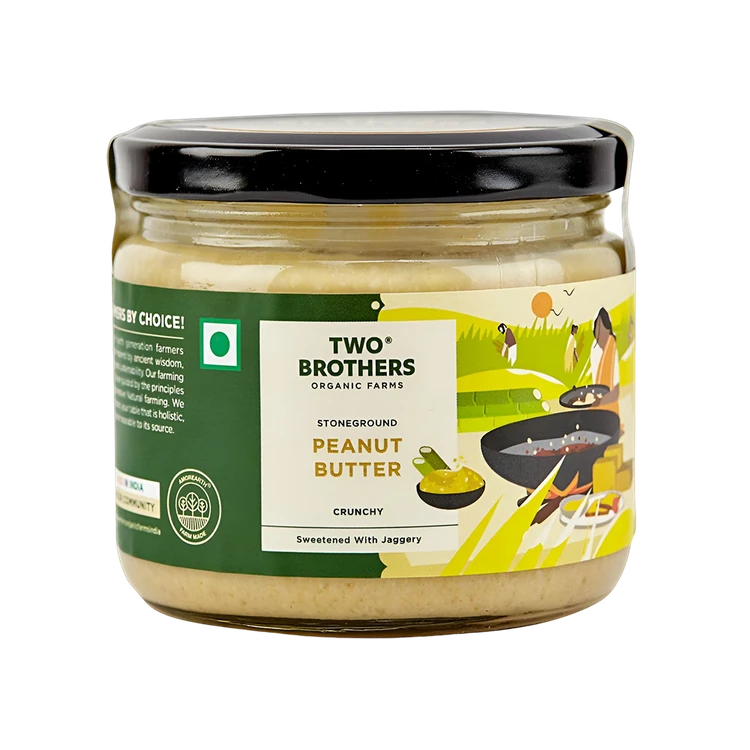 Two Brothers Crunchy Peanut Butter