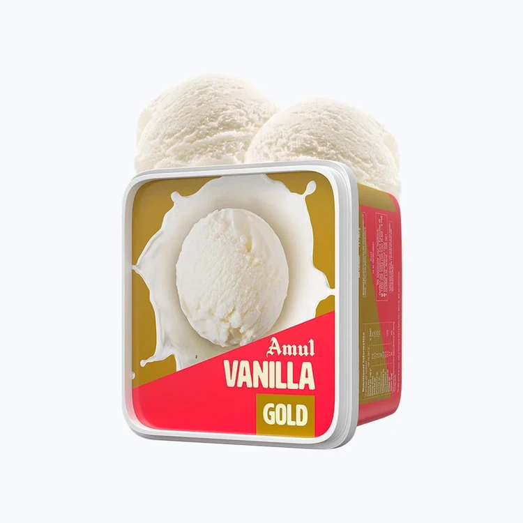 Amul Gold Vanilla Magic Ice Cream Tub