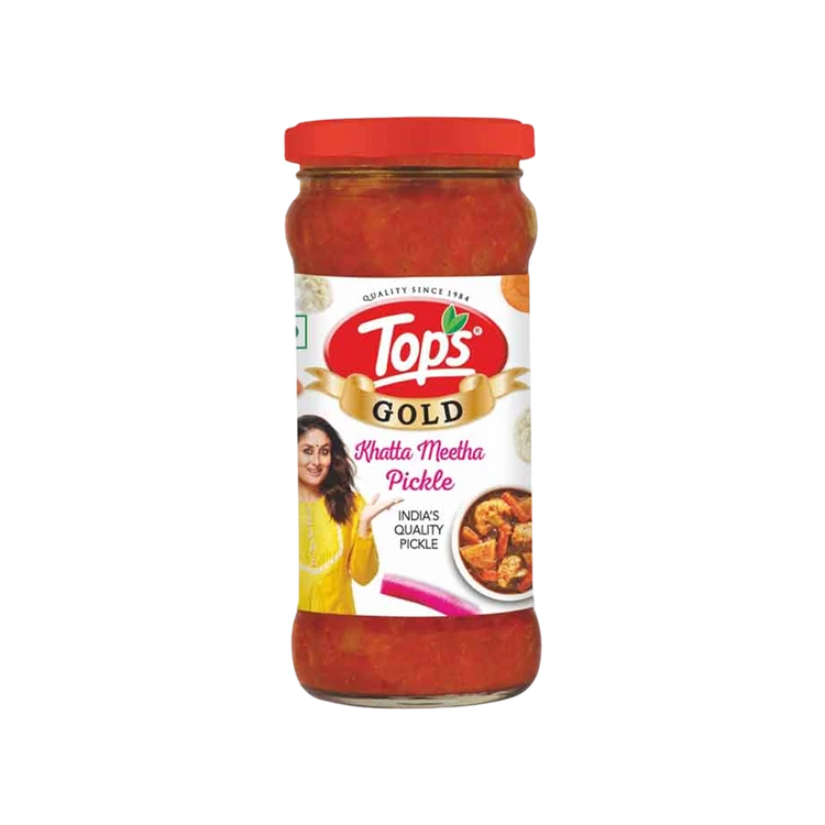 Tops Gold Khatta Meetha Pickle