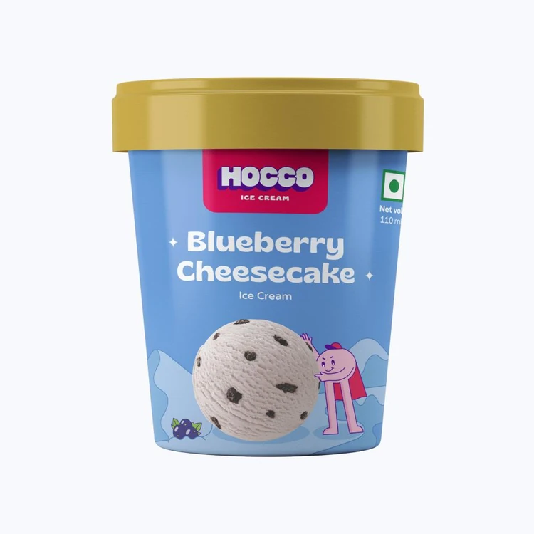 Hocco Blueberry Cheesecake Ice Cream Cup