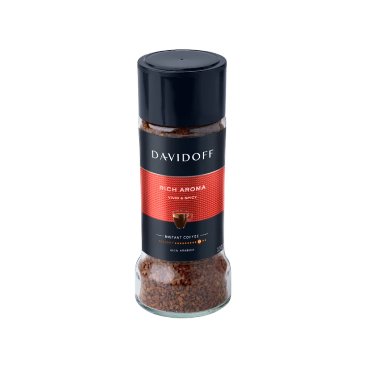 Davidoff Rich Aroma Instant Coffee 10/12 Intensity