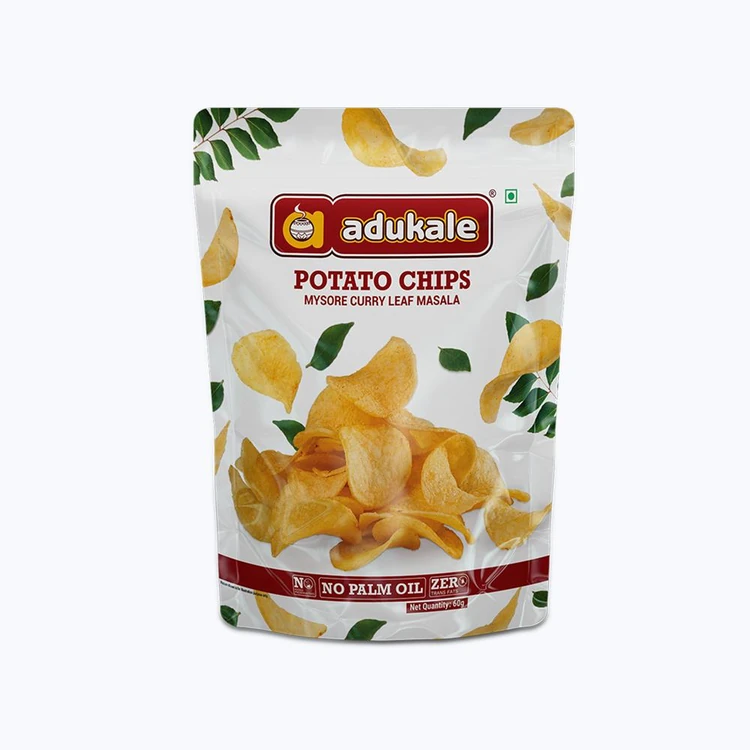 Adukale Potato Chips Mysore Curry Leaf Masala