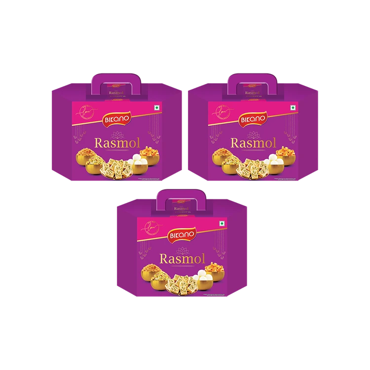 Bikano Rasmol Gift Pack - Pack of 3