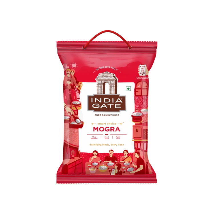 India Gate Mogra Basmati Rice (Short Grain) (Mogra Basmati Akki)