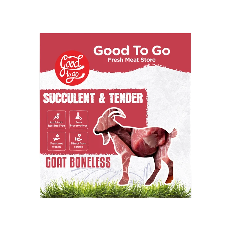 Good To Go Good To Go Goat Boneless Goat Meat
