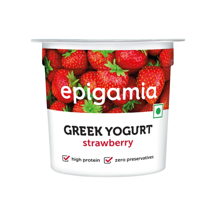 epigamia Strawberry Yogurt