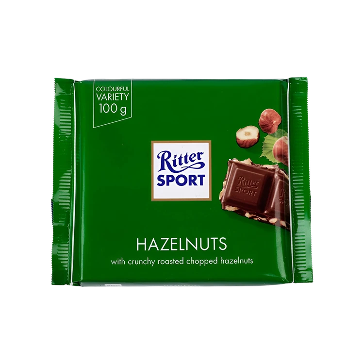 Ritter Sport Hazelnuts Chocolate (Crunchy Roasted)