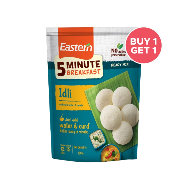 Eastern 5 Mins Instant Breakfast Idli Ready Mix - Buy 1 Get 1 Free