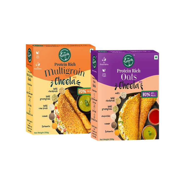 THE NATURIK CO Protien Rich Oats & Multigrain Cheela Batter