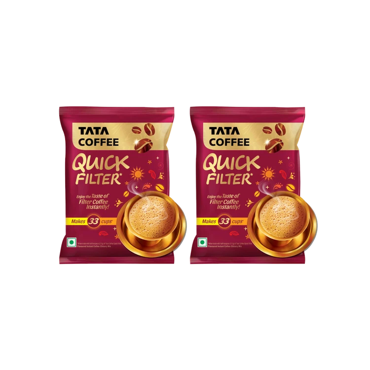 Tata Coffee Quick Filter Coffee - Pack of 2
