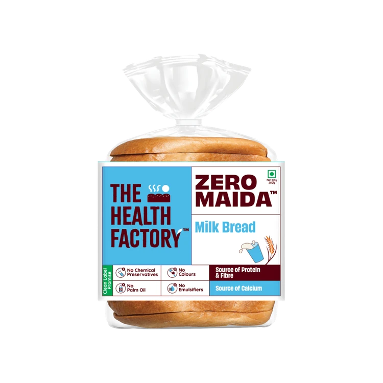 The Health Factory Zero Maida Milk Bread