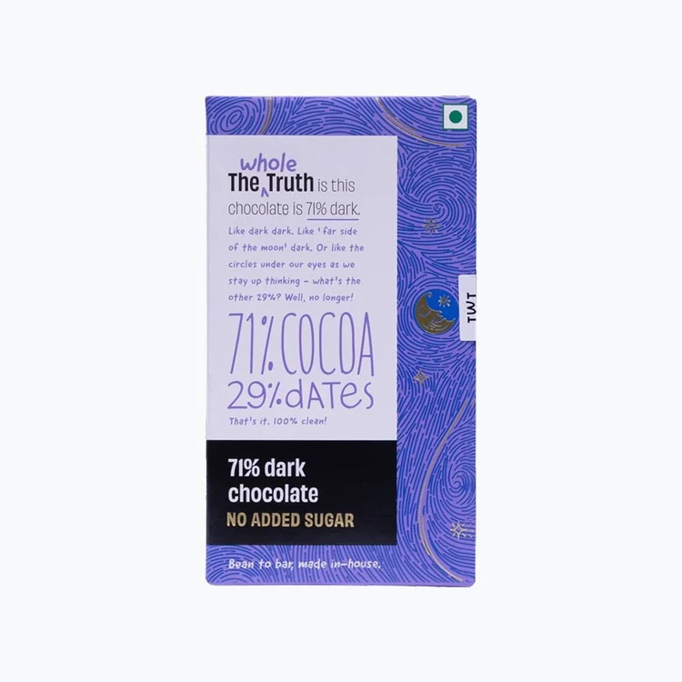 The Whole Truth 71% Dark Chocolate Bar